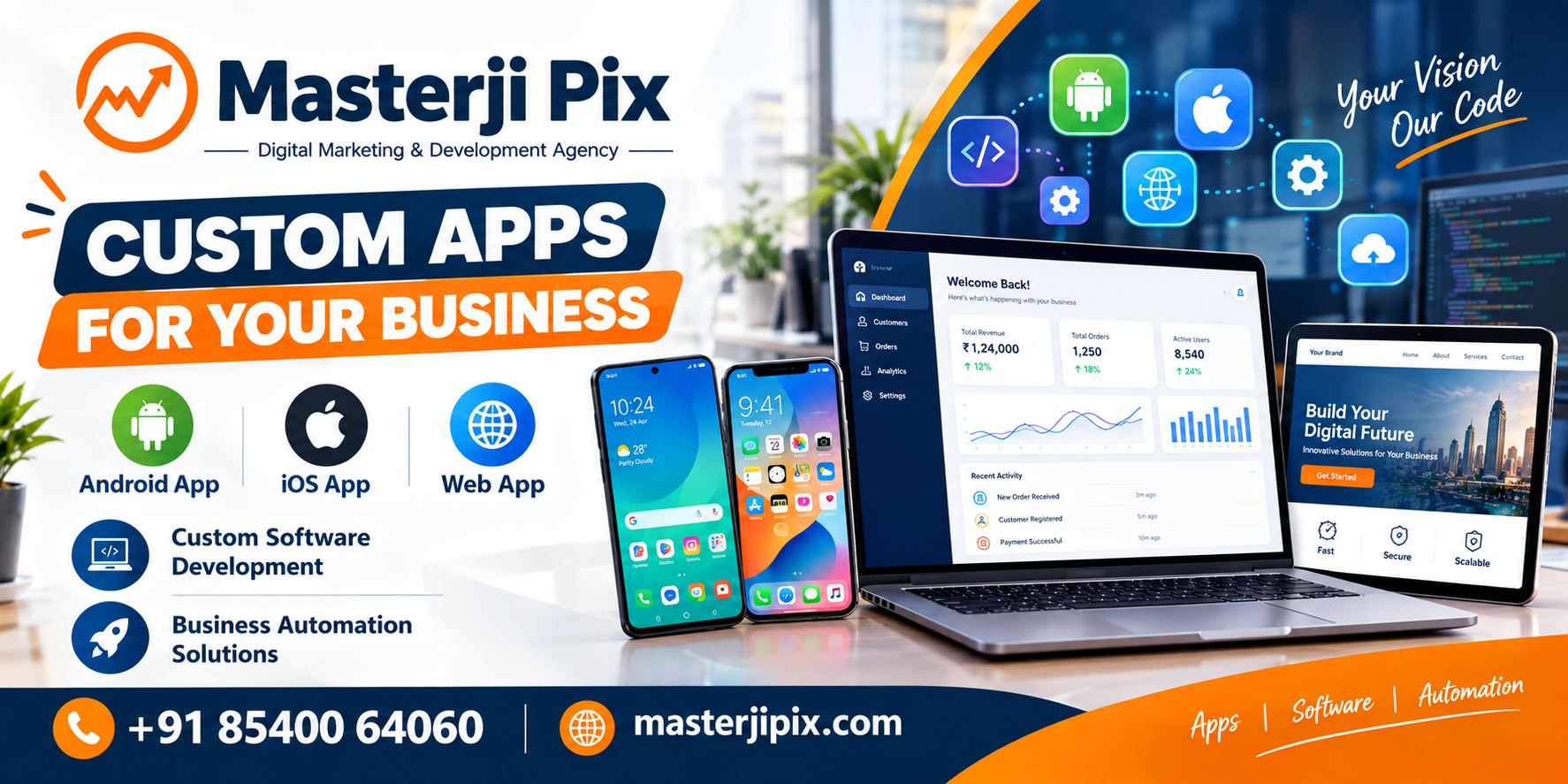 Application Development Company in Dhanbad – Mobile App & Custom Software Development